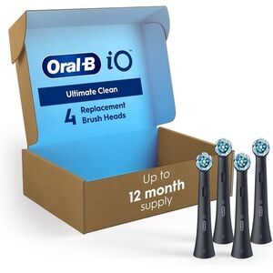 8 TOTAL Oral-B iO Series Ultimate Clean Replacement Brush Head